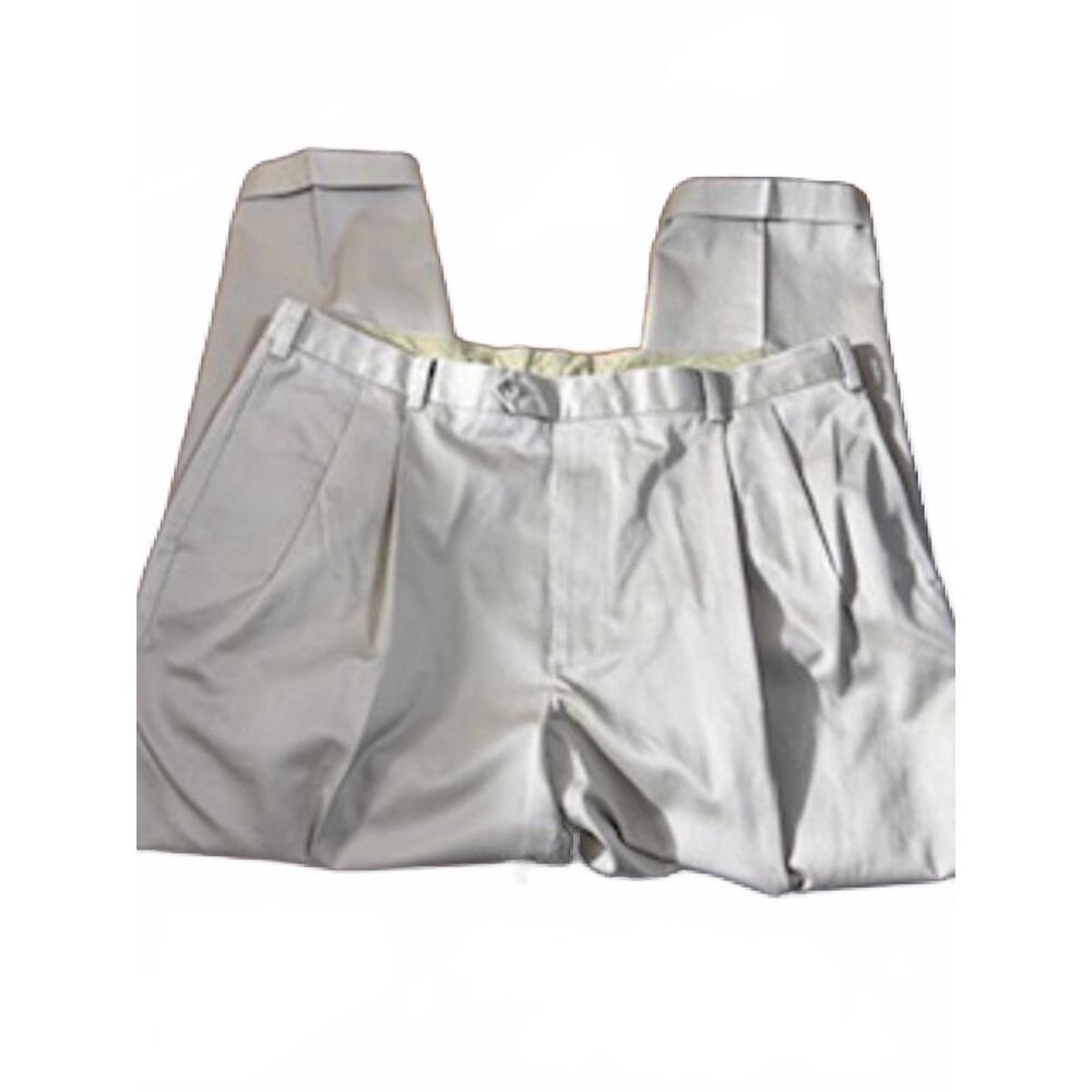 Jos. A. Bank Traveler's Collection Men's Casual Khaki 100% Cotton‎ Pants 42x29